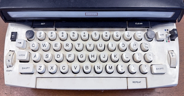 Sears "Electric 12" from the keyboard...