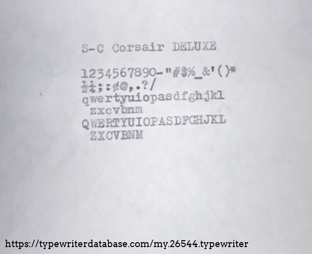 Typeface Specimen