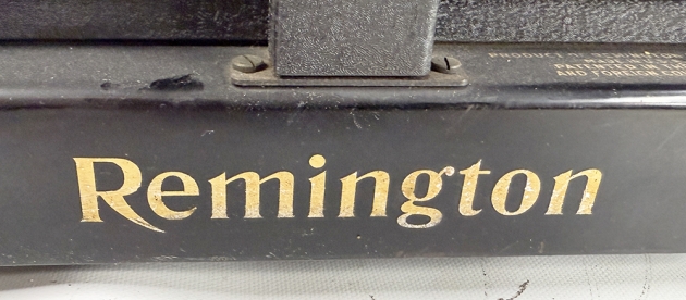 Remington "Standard No 16" from the logo on the back...
