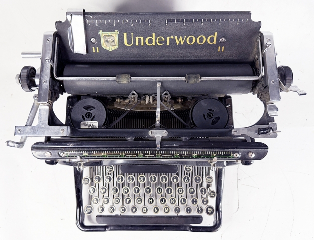 Underwood "6" from the top...