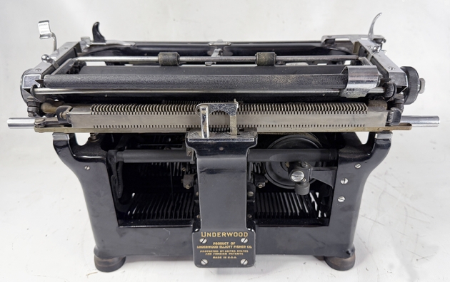 Underwood "6" from the back...