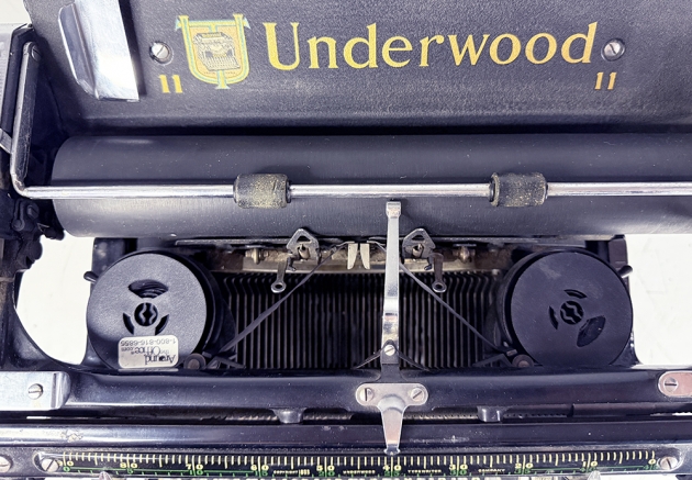 Underwood "6" from under the hood...