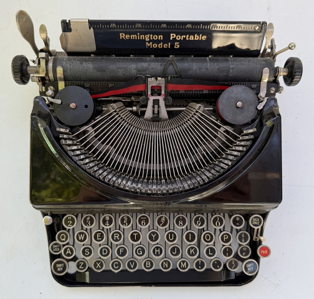 Remington "Portable 5" from the top...