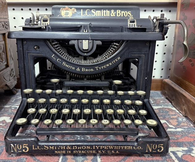 L.C. Smith "5" from the front... L.C. Smith "5" from the front...