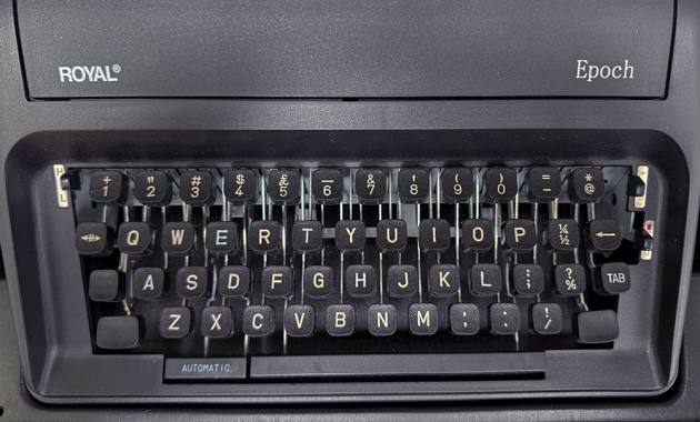 Royal "Epoch" from the keyboard...