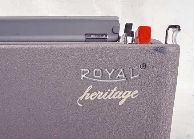 Royal "Heritage" from the model/maker logo on the back...