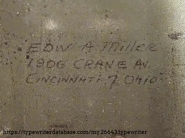 Hey Edward, I have found your typewriter! Hey Edward, I have found your typewriter!