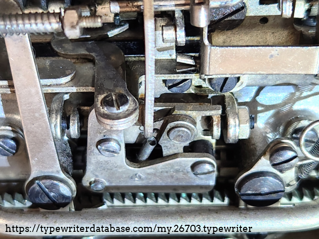 Another photo of parts relevant to the escapement. Another photo of parts relevant to the escapement.