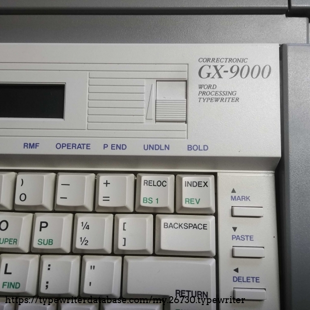 The US model is described as a "Word Processing Typewriter."