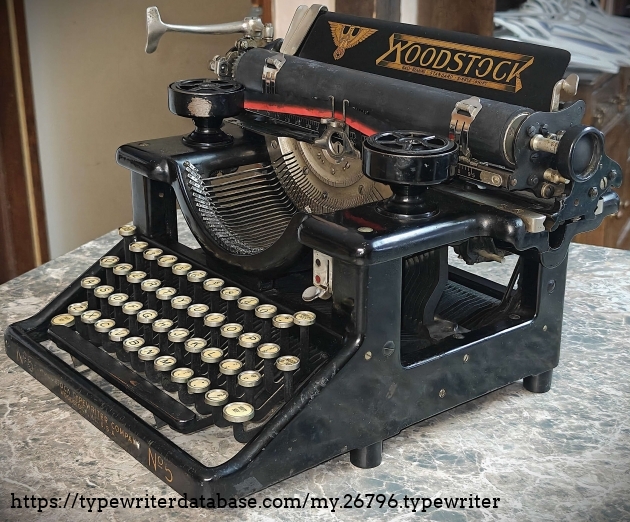 Right quadrant with ribbon installed.