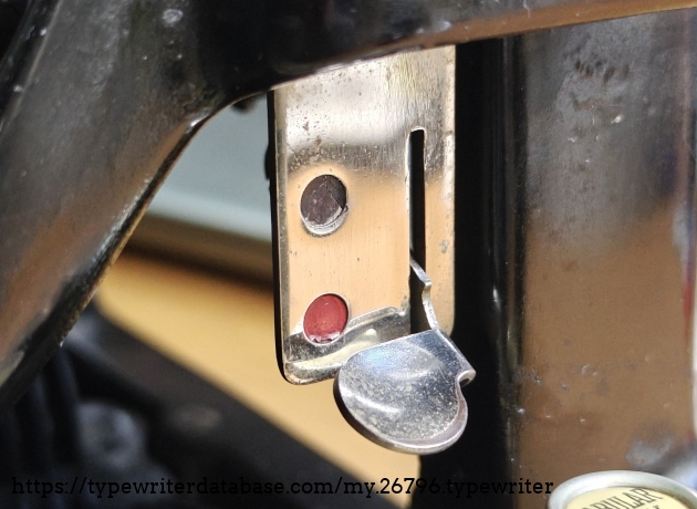 Ribbon selector detail.