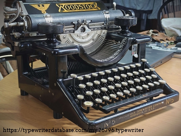 Left quadrant with no ribbon installed.