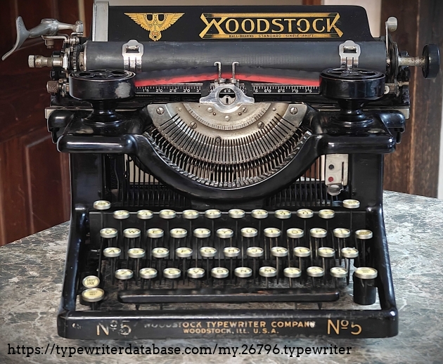 Front with ribbon installed.