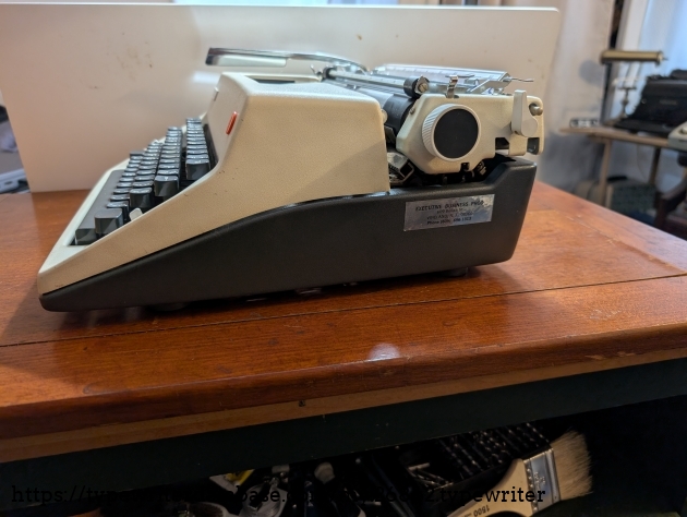 Theres a cool little badge on this machine. I guess that's where it's from.