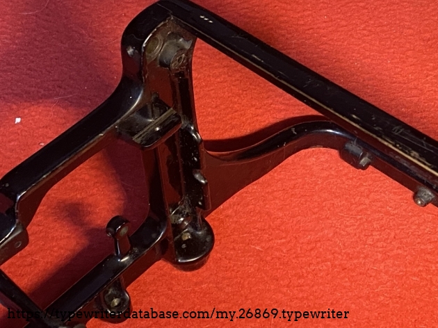 Detailed cleaning of the frame.