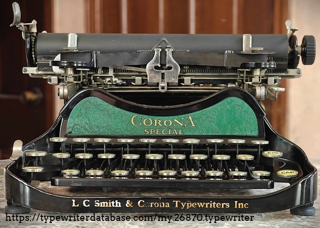 Low-angle view of front.