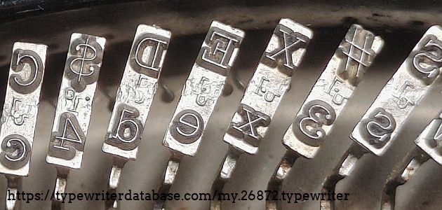 Type slugs, left over one.