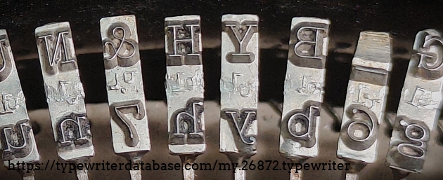 Type slugs, right over three.