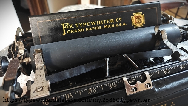 Paper table closeup.