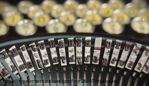 Type slug detail, middle range of basket.