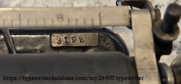 Serial Number