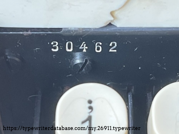 Detail: Serial No. 30.462