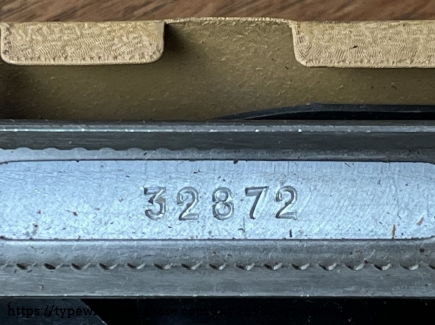 Detail: Serial No. 32.872