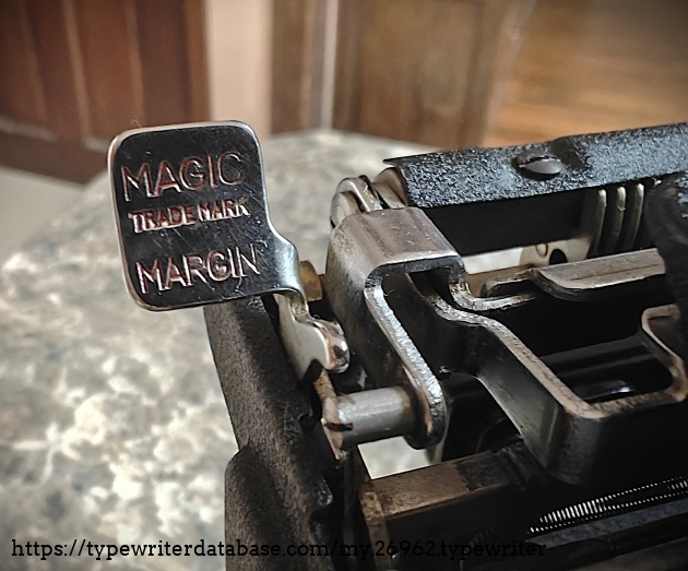 Detail of Magic Margin control.