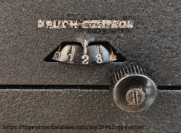 Touch Control detail.