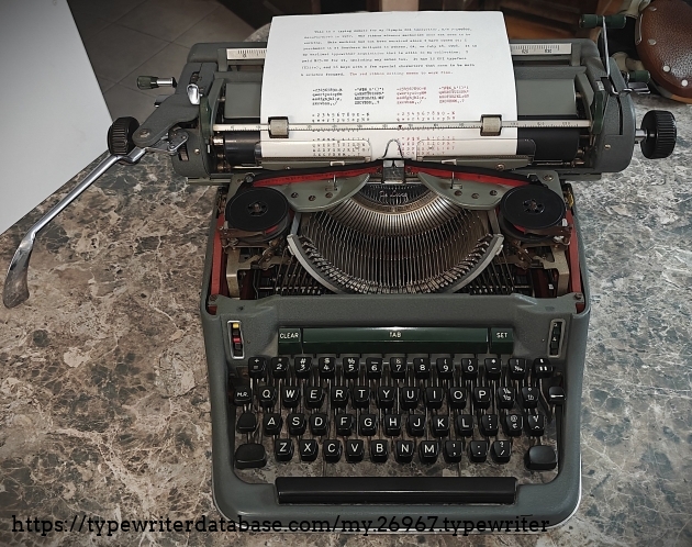 Front with cover removed.