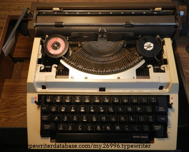 Standard ribbon spools.