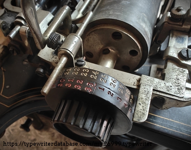 Detail of Line Counter.