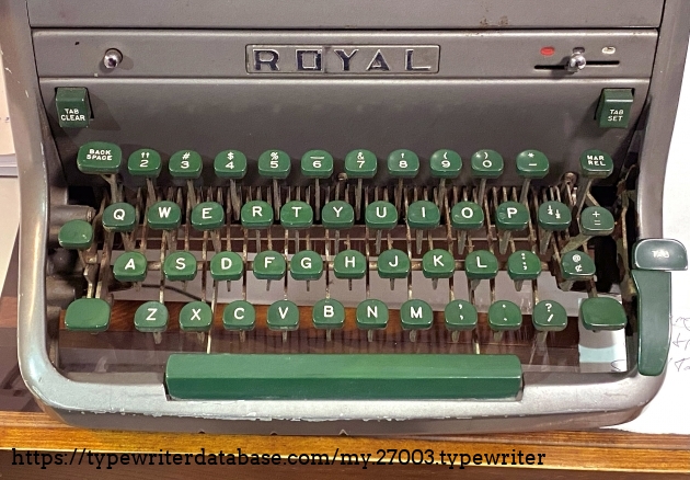 Royal HHE keyboard