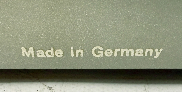 Groma "Combina" from the back, country of origin detail...