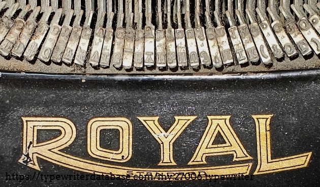 Type bar detail - center.