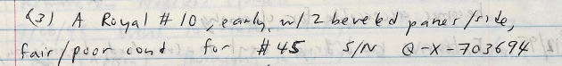 Detail of comment about #Q-X-703694.