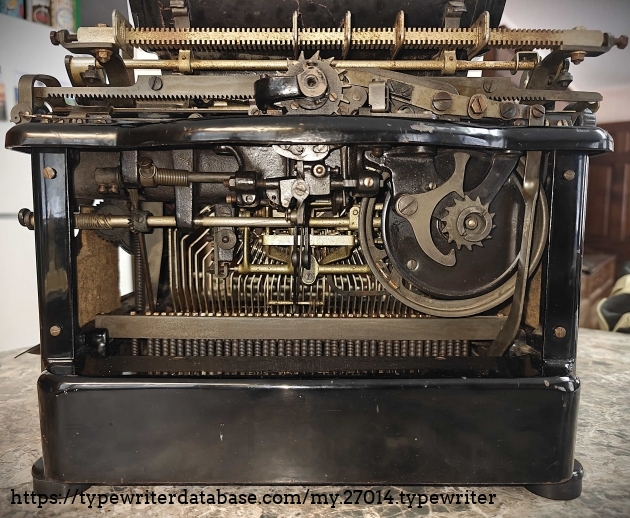 Back with panel off.