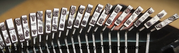 Type slug closeup, left end of basket.