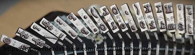 Type slug closeup, right end of basket.