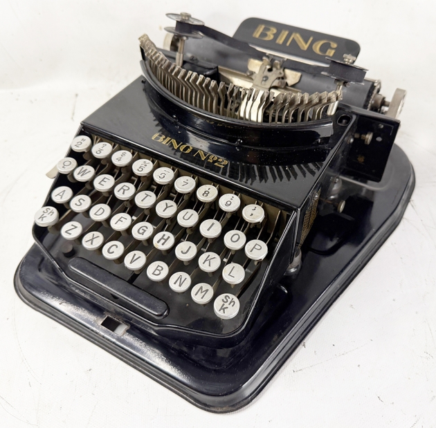 Bing "2" from the right, 3/4 view...