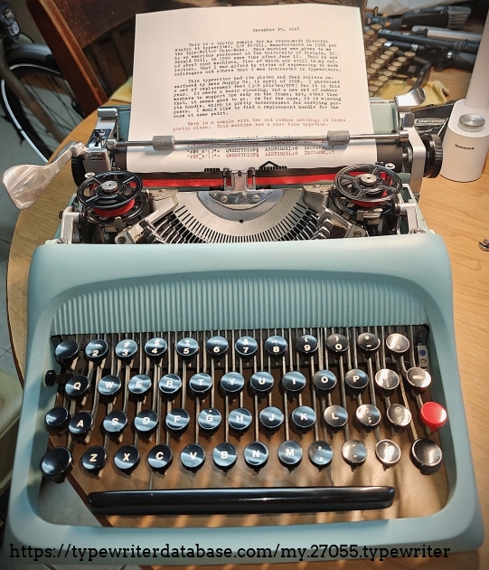 Front with cover off and paper in.