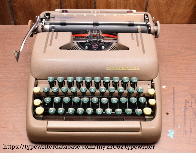 The carriage return leaver was set too low, hence the streak.