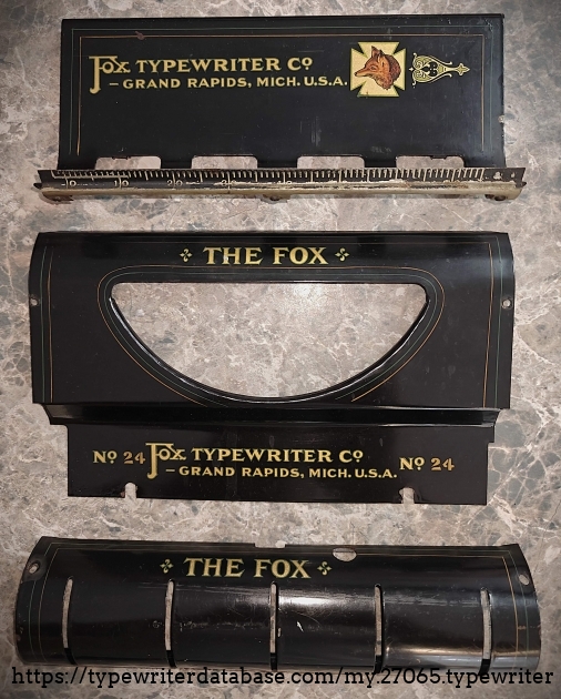 Panels removed from machine.