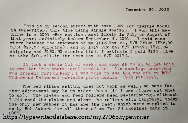 Another typing sample.