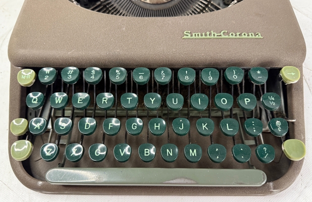 Smith Corona "Skyriter" from the keyboard...
