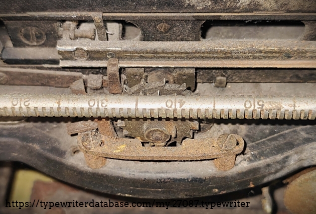 Starwheel/pinion assembly in place.