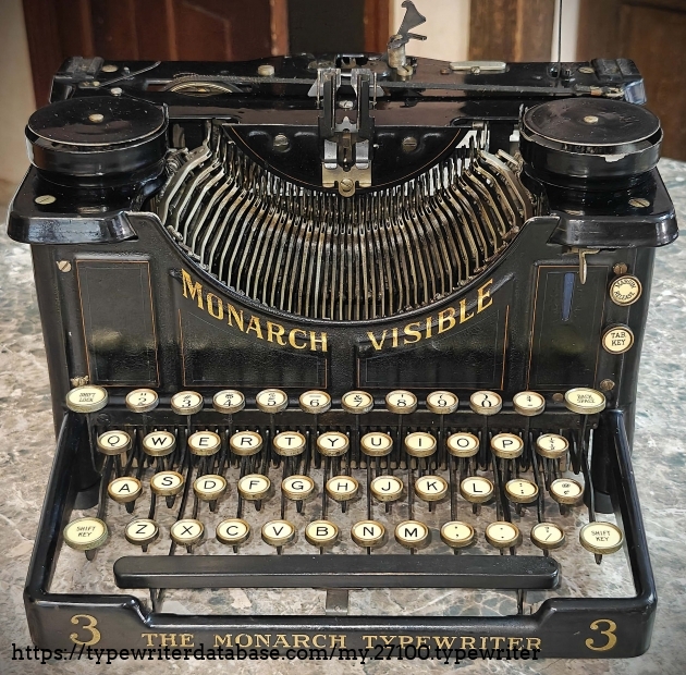 Front view with carriage off.