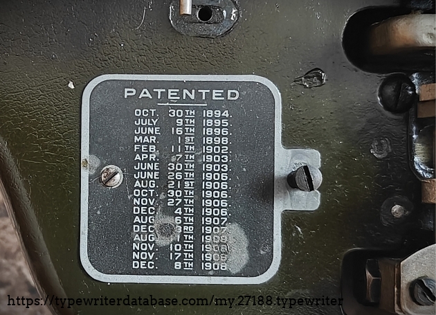 Older patent dates.