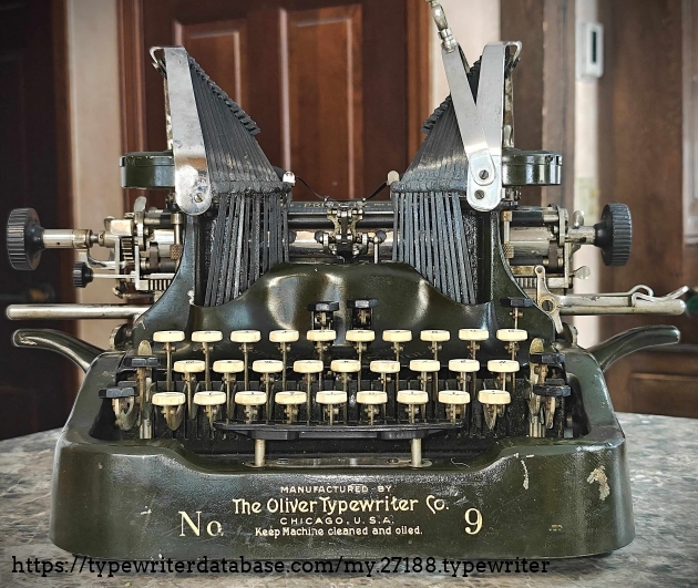 Front head-on, fully assembled.