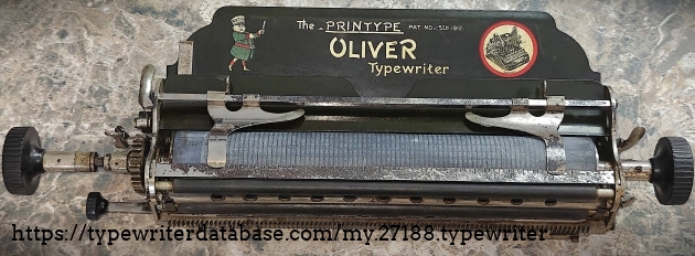 Carriage assembled, detached from body.